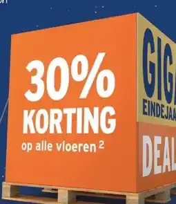 GAMMA op alle vloeren aanbieding