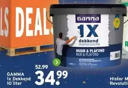 GAMMA GAMMA 1x Dekkend aanbieding