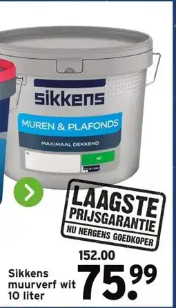 GAMMA Sikkens muurverf aanbieding