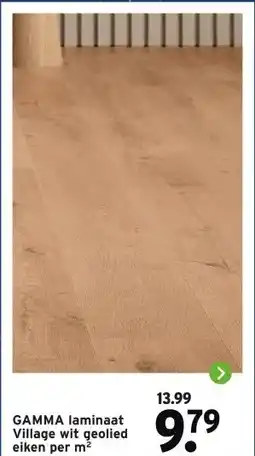 GAMMA GAMMA laminaat Village wit geolied eiken aanbieding