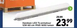 GAMMA Handson LED TL-armatuur 12W 60 cm IP65 1650 lumen aanbieding