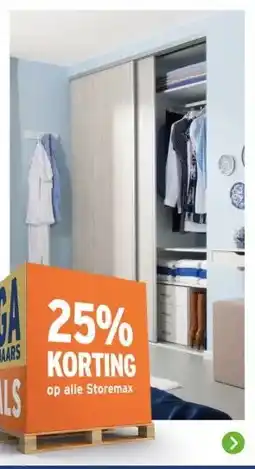 GAMMA op alle Storemax aanbieding