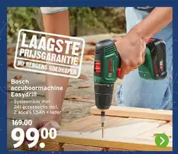 GAMMA Bosch accuboormachine Easydrill aanbieding