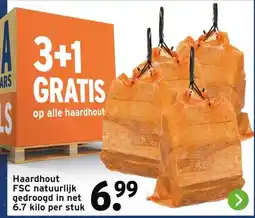 GAMMA Haardhout FSC natuurlijk gedroogd in aanbieding