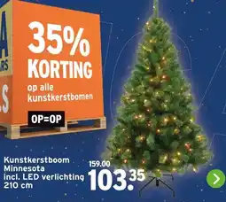 GAMMA Kunstkerstboom Minnesota incl. LED verlichting aanbieding