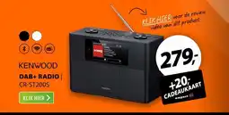 Expert Kenwood CR-ST200S Zwart aanbieding
