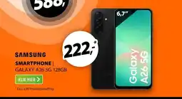 Expert Samsung Galaxy A26 5G 128GB Zwart aanbieding