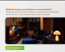Expert Welk formaat tv past bij jouw woonsituatie? aanbieding