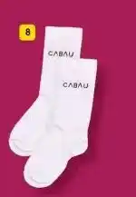 Etos Cabau accessoires Sokken wit 3-pak aanbieding