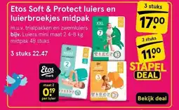 Etos Etos Soft & Protect luiers en luierbroekjes midpak aanbieding