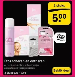 Etos Etos scheren en ontharen aanbieding