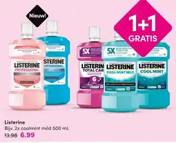 DA Listerine aanbieding
