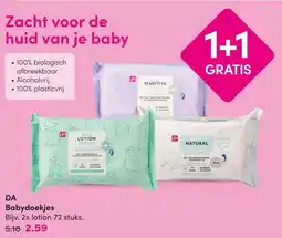 DA DA Babydoekjes aanbieding