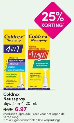 DA Coldrex Neusspray aanbieding