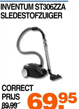 Correct Inventum st306zza sledestofzuiger aanbieding