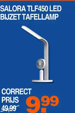 Correct Salora tlf450 led bijzettafellamp aanbieding