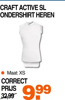 Correct Craft active sl ondershirt heren aanbieding