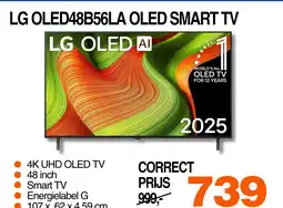 Correct Lg oled48b56la oled smart tv aanbieding