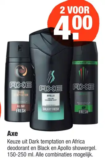 ALDI Axe 250ml aanbieding