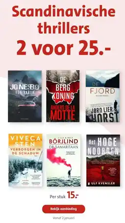Bruna Scandinavische thrillers aanbieding