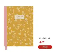 Bruna Adresboek A7 aanbieding