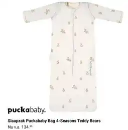 Van Asten BabySuperstore Slaapzak Puckababy Bag 4-Seasons Teddy Bears aanbieding
