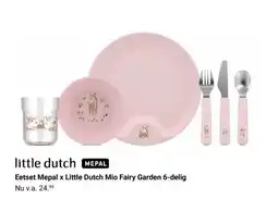 Van Asten BabySuperstore Eetset Mepal x Little Dutch Mio Fairy Garden 6-delig aanbieding