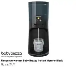 Van Asten BabySuperstore Flessenverwarmer Baby Brezza Instant Warmer Black aanbieding