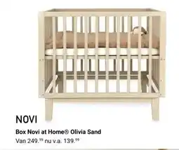 Van Asten BabySuperstore Box Novi at HomeⓇ Olivia Sand aanbieding
