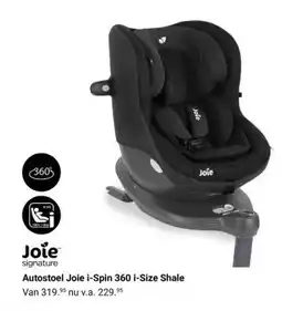 Van Asten BabySuperstore Autostoel Joie i-Spin 360 i-Size Shale aanbieding