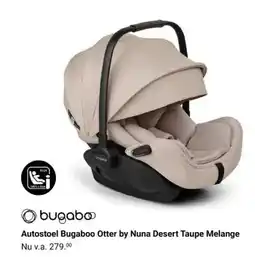 Van Asten BabySuperstore Autostoel Bugaboo Otter by Nuna Desert Taupe Melange aanbieding