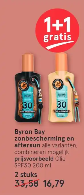 Etos Byron Bay zonbescherming en aftersun aanbieding