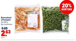 Makro Boerenkool of hutspot aanbieding