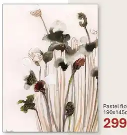 INHOUSE Pastel flowers aanbieding
