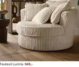 INHOUSE Fauteuil Luciria. aanbieding