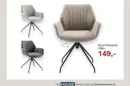 INHOUSE Stoel Masanta aanbieding
