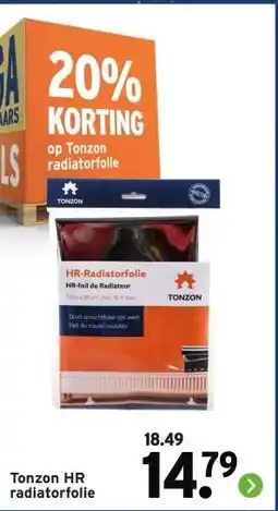 GAMMA Tonzon HR radiatorfolie aanbieding