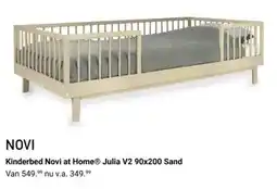 Van Asten BabySuperstore Kinderbed Novi at Home® Julia V2 90x200 Sand aanbieding
