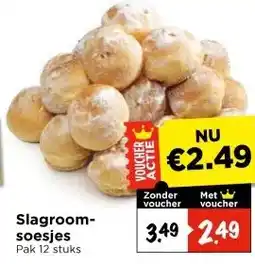 Vomar Voordeelmarkt Slagroom- soesjes aanbieding