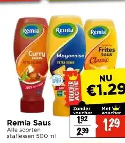 Vomar Voordeelmarkt Remia Saus aanbieding
