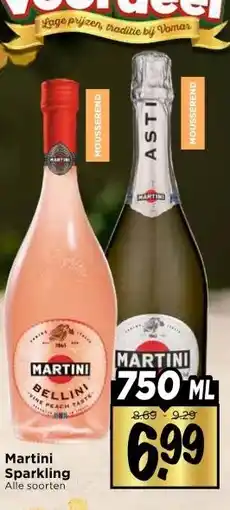 Vomar Voordeelmarkt Martini Sparkling aanbieding