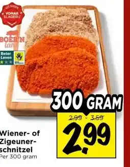 Vomar Voordeelmarkt Wiener- of Zigeuner- schnitzel aanbieding