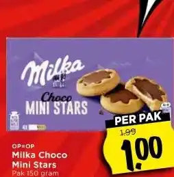 Vomar Voordeelmarkt Milka Choco Mini Stars aanbieding