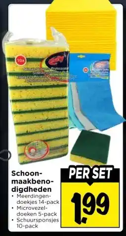 Vomar Voordeelmarkt Schoon- maakbeno- digdheden aanbieding