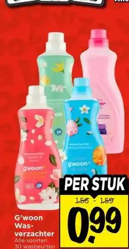 Vomar Voordeelmarkt G'woon Was- verzachter aanbieding
