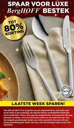 Vomar Voordeelmarkt SPAAR VOOR LUXE BergHOFF BESTEK aanbieding