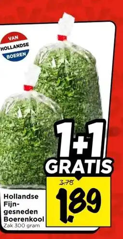 Vomar Voordeelmarkt Hollandse Fijn- gesneden Boerenkool aanbieding