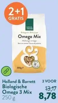 Holland & Barrett Biologische Omega 3 Mix aanbieding
