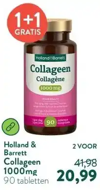 Holland & Barrett Collageen 1000mg aanbieding