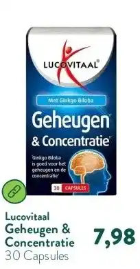 Holland & Barrett Geheugen & Concentratie aanbieding